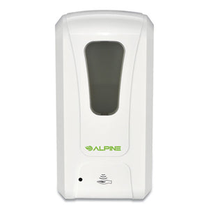 Liquid Hand Sanitizer-soap Dispenser, 1,000 Ml, 6 X 4.48 X 11.1, White