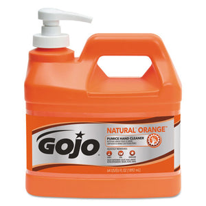 ESGOJ095804 - Natural Orange Pumice Hand Cleaner, Orange Citrus Scent, .5gal Pump Bottle, 4-ct