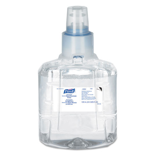 ESGOJ190502EA - Advanced Instant Hand Sanitizer Foam, Ltx-12 1200ml Refill, Clear