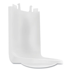 Shield Floor And Wall Protector Attachment For Es And Cs Hand Sanitizer Dispensers, 4.68 X 5.98 X 3.86, White