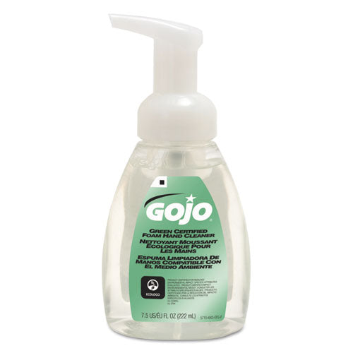 ESGOJ571506CT - Green Certified Foam Soap, Fragrance-Free, Clear, 7.5 Oz. Pump Bottle