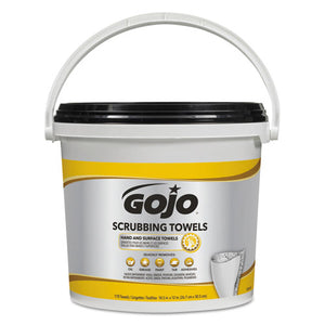 ESGOJ639802 - Scrubbing Towels, Hand Cleaning, White-yellow, 170-bucket