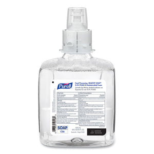 Food Processing Healthy Soap 0.5% Pcmx Antimicrobial E2 Foam Handwash, For Cs6 Dispensers, Fragrance-free, 1,200 Ml, 2-carton