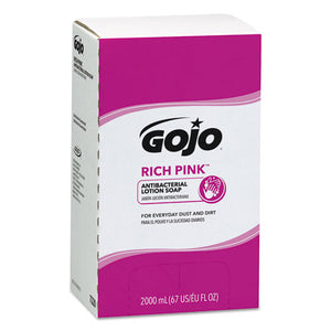 ESGOJ7220 - Rich Pink Antibacterial Lotion Soap Refill, 2000ml, Pink, 4-carton