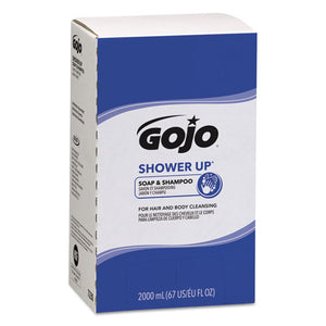 ESGOJ7230 - SHOWER UP SOAP AND SHAMPOO, ROSE COLORED, PLEASANT SCENT, 2000ML REFILL, 4-CT