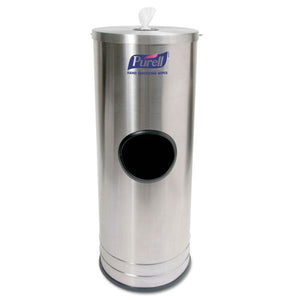 ESGOJ9115DS1C - Dispenser Stand F-sanitizing Wipes, Holds 1500 Wipes, 10.25 X 10.25 X 14.5, Ss