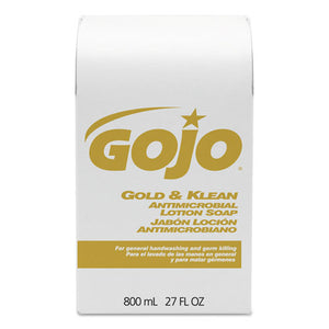 ESGOJ912712CT - Gold And Klean Lotion Soap Bag-In-Box Dispenser Refill, Floral Balsam, 800ml