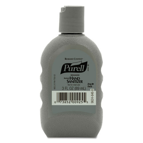 ESGOJ962424 - Instant Hand Sanitizer Fst Military Bottle, 3 Oz. Bottle, Lemon Scent