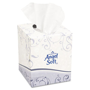 ESGPC46580BX - Premium Facial Tissue, White, Cube Box, 96 Sheets-box