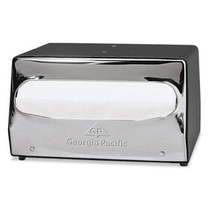 ESGPC51202CT - Mornap Tabletop Napkin Dispenser, 7 1-2 X 6 X 4 3-8, Black-chrome