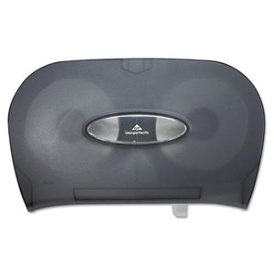 ESGPC59206 - Two-Roll Bathroom Tissue Dispenser, 13 9-16 X 5 3-4 X 8 5-8, Smoke