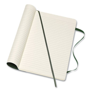 Classic Softcover Notebook, Wide Rule, Myrtle Green Cover, 5 X 8.25, 96 Sheets