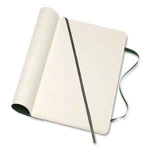 Classic Softcover Notebook, Unruled, Myrtle Green Cover, 5 X 8.25, 96 Sheets