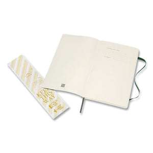 Classic Softcover Notebook, Unruled, Myrtle Green Cover, 5 X 8.25, 96 Sheets