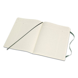 Professional Soft Cover Notebook, Narrow Rule, Forest Green Cover, 9.75 X 7.5, 192 Sheets