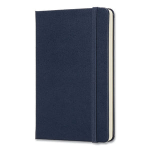 Classic Collection Hard Cover Notebook, Quadrille (dot Grid) Ruled, Sapphire Blue Cover, 5.5 X 3.5