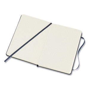 Classic Collection Hard Cover Notebook, Quadrille (dot Grid) Ruled, Sapphire Blue Cover, 5.5 X 3.5