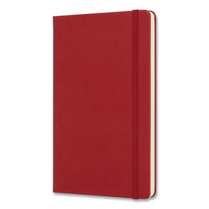 Classic Collection Hard Cover Notebook, Quadrille (dot Grid) Rule, Scarlet Red Cover, 8.25 X 5