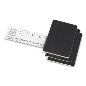 Cahier Journal, Dotted Ruled, Black Cover, 3-pack