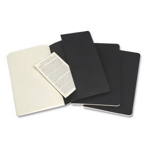 Cahier Journal, Dotted Ruled, Black Cover, 8.25 X 5, 3-pack