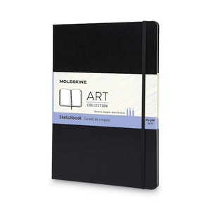 Art Collection Watercolor Album, Black Cover, 5 X 8.25, 48 Sheets