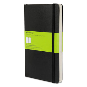 ESHBGMBL17 - Hard Cover Notebook, Plain, 8 1-4 X 5, Black Cover, 192 Sheets