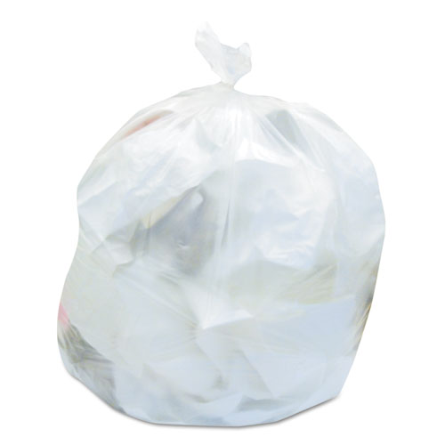 ESHERZ6037LNR01 - High-Density Coreless Can Liner, 30 Gal, 30 X 37, Natural, 25 Bag-rl, 20 Rl-ct