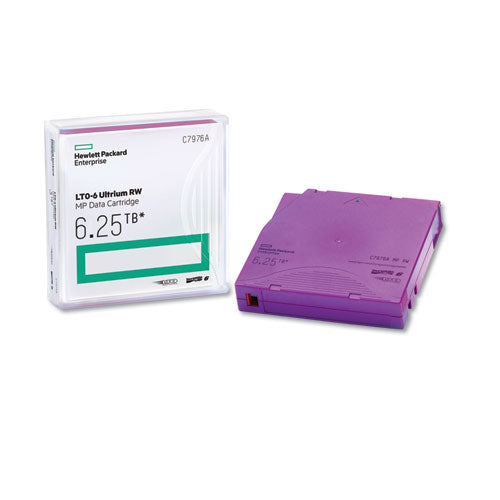 ESHEWC7976A - 1-2" Ultrium Lto-6 Cartridge, Mp, 2775ft, 2.5tb Native-6.25 Compressed