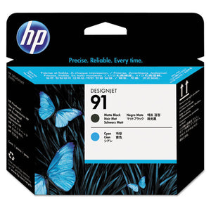 Hp 91, (c9460a) Matte Black-cyan Printhead