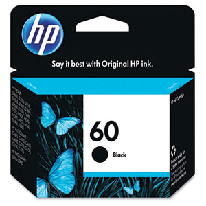 Hp 60, (cc640wn) Black Original Ink Cartridge