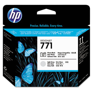 Hp 771, (ce020a) Light Gray-photo Black Printhead