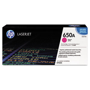 Hp 650a, (ce273a) Magenta Original Laserjet Toner Cartridge