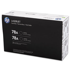 Hp 78a, (ce278d) 2-pack Black Original Laserjet Toner Cartridges