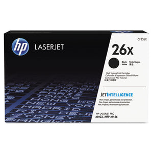 Hp 26x, (cf226x) High-yield Black Original Laserjet Toner Cartridge