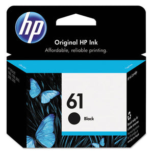 Hp 61, (ch561wn) Black Original Ink Cartridge