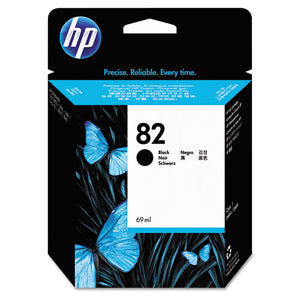 Hp 82, (ch565a) Black Original Ink Cartridge