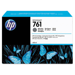 Hp 761, (cm996a) Dark Gray Original Ink Cartridge