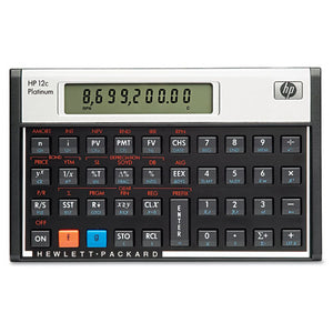 ESHEWF2231AA - 12c Platinum Financial Calculator, 10-Digit Lcd