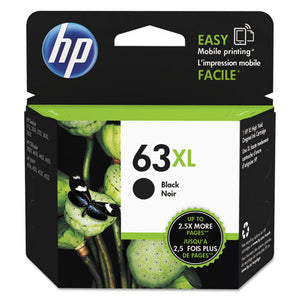 Hp 63xl, (f6u64an) High-yield Black Original Ink Cartridge