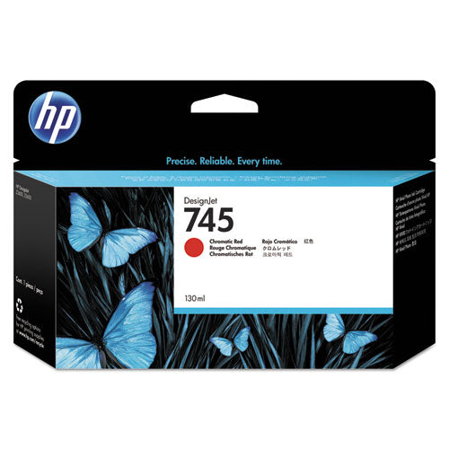 Hp 745, (f9k00a) Chromatic Red Original Ink Cartridge