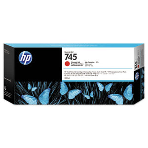 Hp 745, (f9k06a) Chromatic Red Original Ink Cartridge