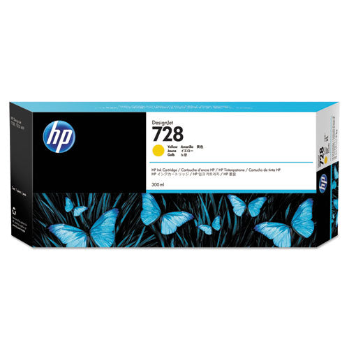 Hp 728, (f9k15a) Yellow Original Ink Cartridge