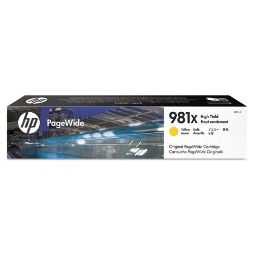 Hp 981x, (l0r11a) High-yield Yellow Original Pagewide Cartridge