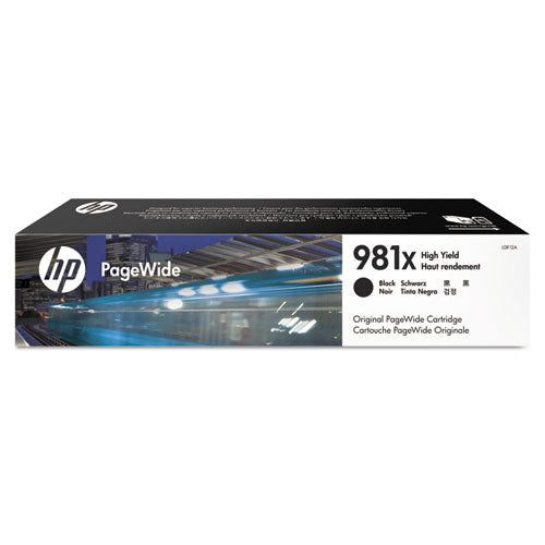 Hp 981x, (l0r12a) High-yield Black Original Pagewide Cartridge