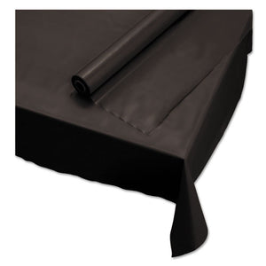 ESHFM113003 - Plastic Roll Tablecover, 40" X 100 Ft, Black