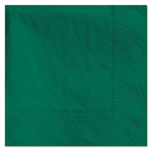 ESHFM180337 - Beverage Napkins, 2-Ply, 9 1-2 X 9 1-2, Hunter Green, 1000-carton