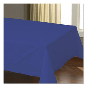 ESHFM220622 - Cellutex Table Covers, Tissue-polylined, 54" X 108", Navy Blue, 25-carton