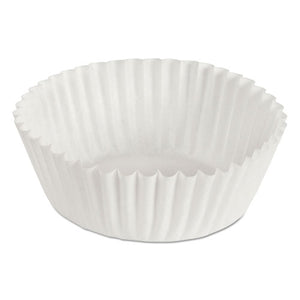 ESHFM610020 - Fluted Bake Cups, 1 1-8" X 1 1-8" X 1 3-4", White, 500-pack, 20 Packs-carton