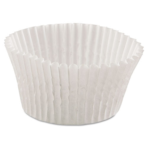 ESHFM610032 - Fluted Bake Cups, 4 1-2 Dia X 1 1-4h, White, 500-pack, 20 Pack-carton