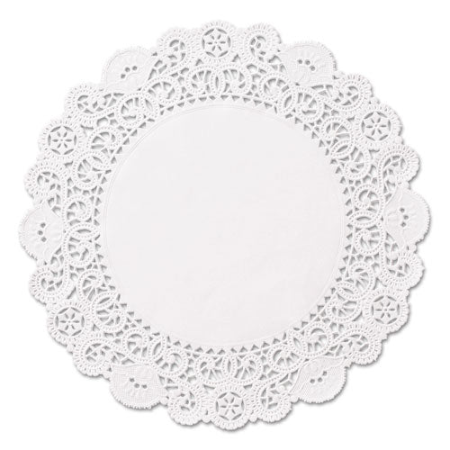 ESHFMLA9052M - Brooklace Lace Doilies, Round, 5", White, 2000-carton